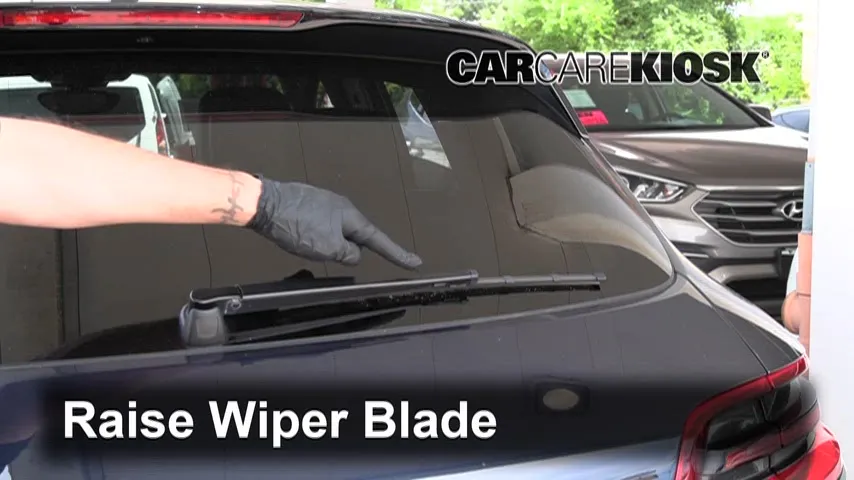 2018 Porsche Macan 2.0L 4 Cyl. Turbo Escobillas de limpiaparabrisas trasero